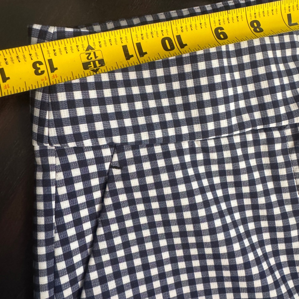 Zara Gingham Pants Size USA Size 6 - Picture 7 of 9